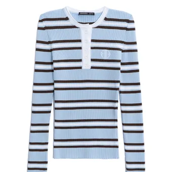 Лонгслив в полоску &ndash; лучшая база на весну-2026