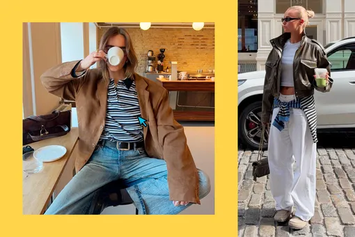 Лонгслив в полоску &ndash; лучшая база на весну-2026