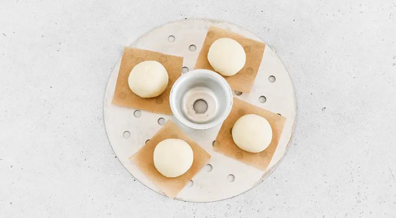 Маньтоу &ndash; китайские паровые булочки, пошаговый рецепт с фото на 168 ккал