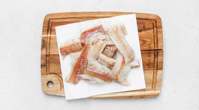 Минтай, запеченный с брокколи, пошаговый рецепт с фото на 594 ккал