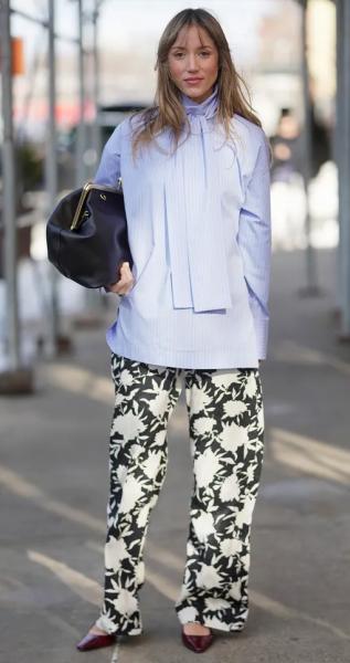 На весну тебе необходима рубашка с воротником-шарфом &ndash; вот доказательство!