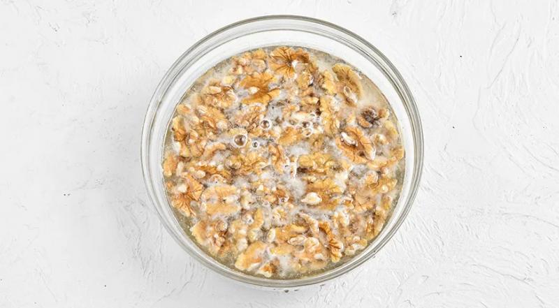 Паста из грецких орехов с медом, пошаговый рецепт с фото на 417 ккал