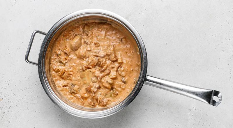 Подлива из замороженных грибов, пошаговый рецепт с фото на 250 ккал