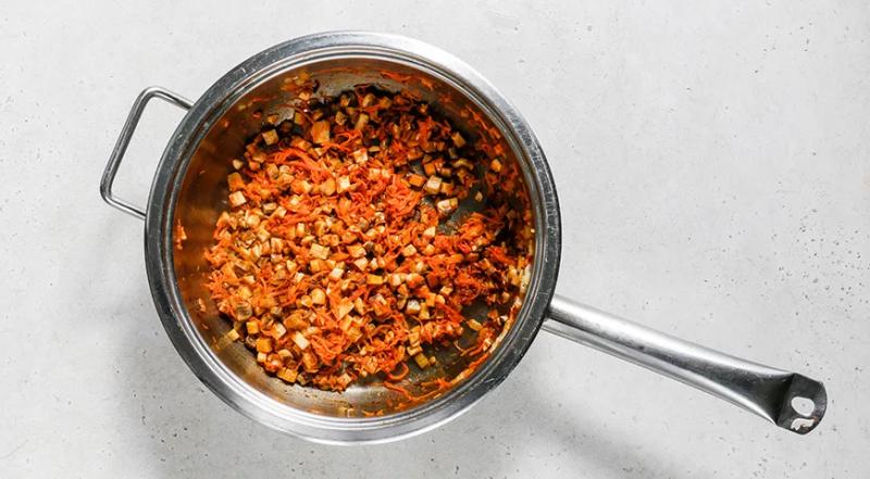 Постные ленивые голубцы, пошаговый рецепт с фото на 386 ккал