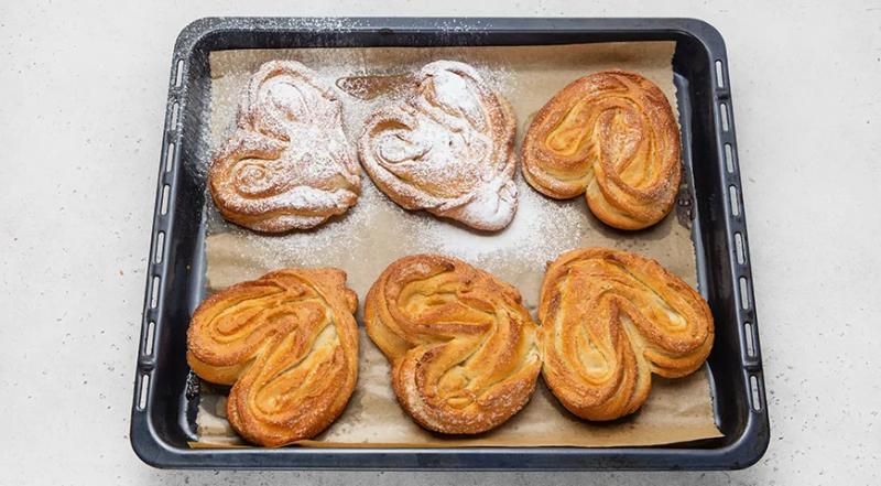 Постные плюшки, пошаговый рецепт с фото на 431 ккал