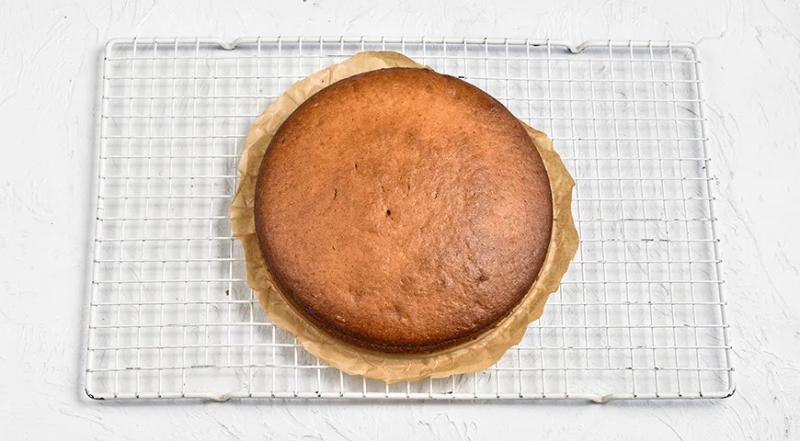 Постный бисквит, пошаговый рецепт с фото на 341 ккал