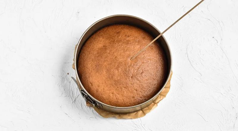 Постный бисквит, пошаговый рецепт с фото на 341 ккал