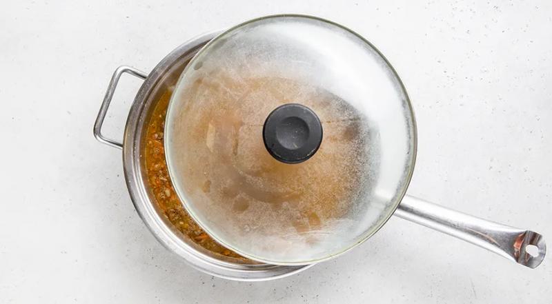 Рис с гречкой и фаршем, пошаговый рецепт с фото на 653 ккал