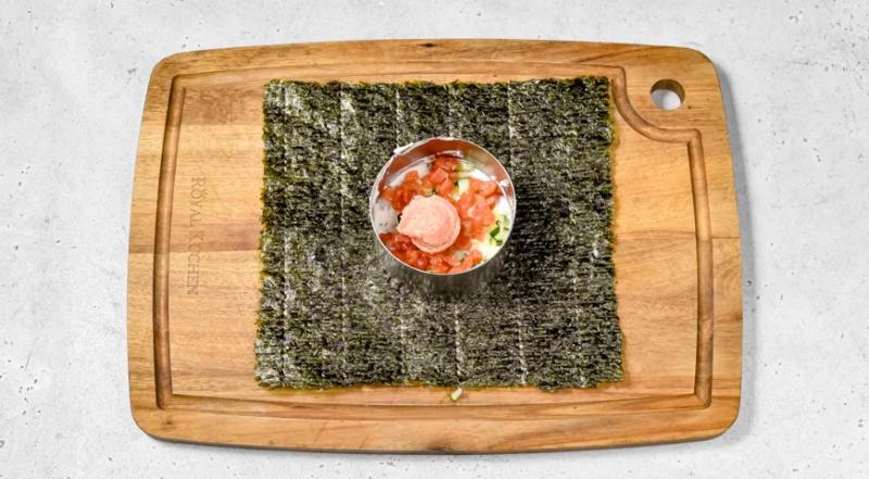 Суши-бургер, пошаговый рецепт с фото на 3212 ккал