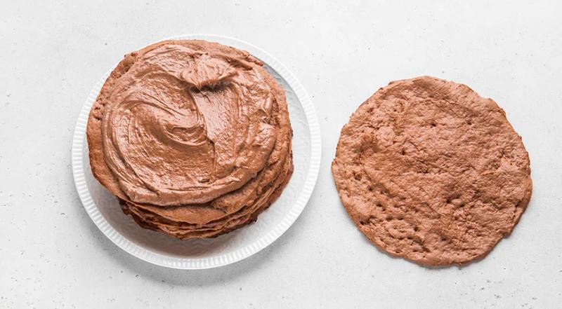 Торт «Шоколадная девочка», пошаговый рецепт с фото на 747 ккал