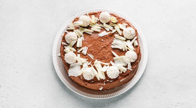 Торт «Шоколадная девочка», пошаговый рецепт с фото на 747 ккал