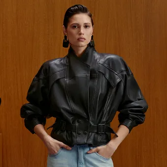 12 модных кожанок, которые &laquo;вытянут&raquo; любой скучный образ