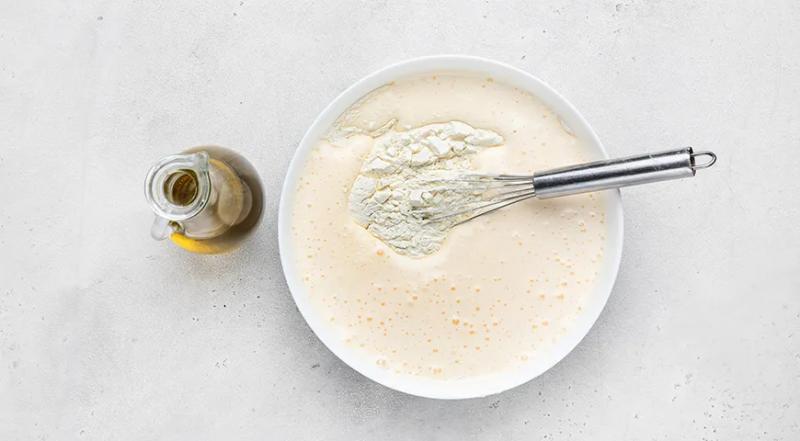 Бисквит в микроволновке, пошаговый рецепт с фото на 448 ккал