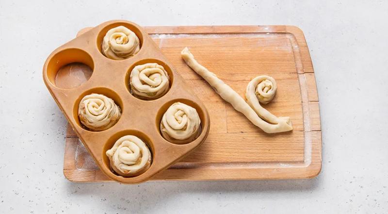 Булочка-краффин, пошаговый рецепт с фото на 630 ккал