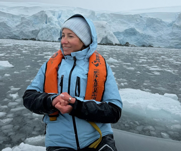 Юлия Барановская: "От красоты Антарктики хочется плакать"