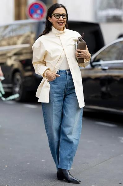 Как носить рубашку оверсайз весной 2026 года: модные образы