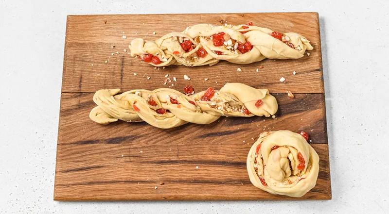 Краффин с вишней, пошаговый рецепт с фото на 540 ккал