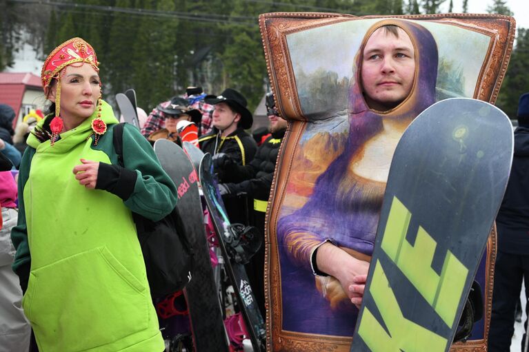 Крутой Шерегеш: самые яркие рекорды и необычные костюмы "ГрелкаФеста"