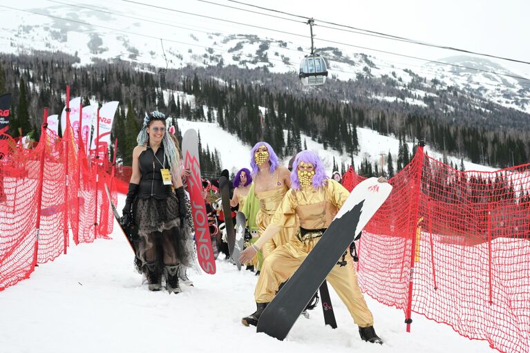 Крутой Шерегеш: самые яркие рекорды и необычные костюмы "ГрелкаФеста"