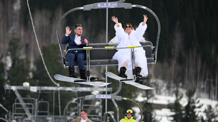 Крутой Шерегеш: самые яркие рекорды и необычные костюмы "ГрелкаФеста"