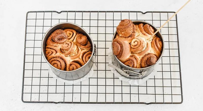 Кулич-синнабон, пошаговый рецепт с фото на 1214 ккал