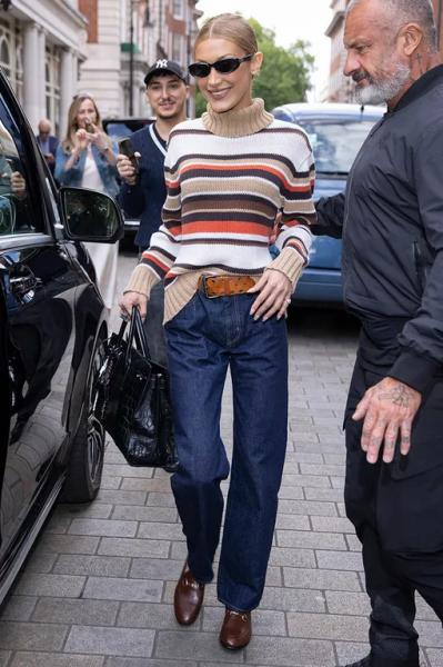 Модные образы с джинсами: вдохновение от Беллы Хадид и других звёзд