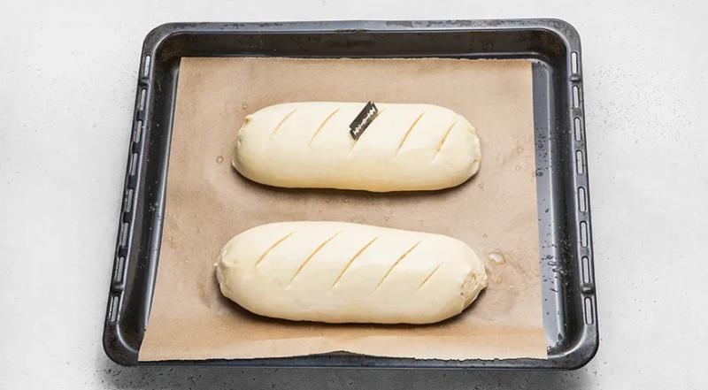 Нарезной батон по ГОСТу, пошаговый рецепт с фото на 411 ккал