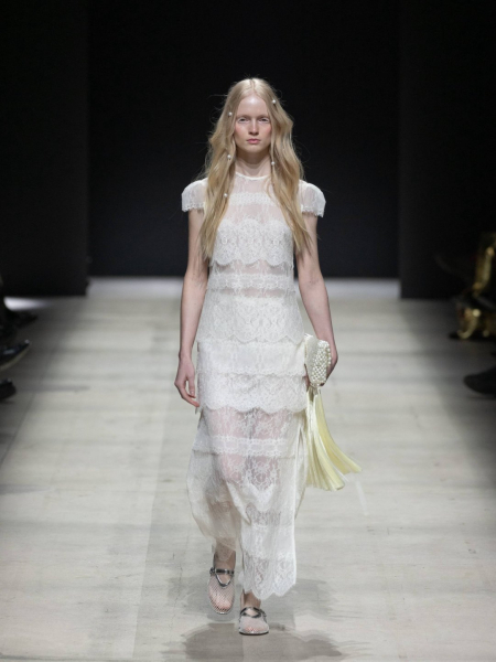 От кружева до лака: чем удивил третий день Московской недели моды