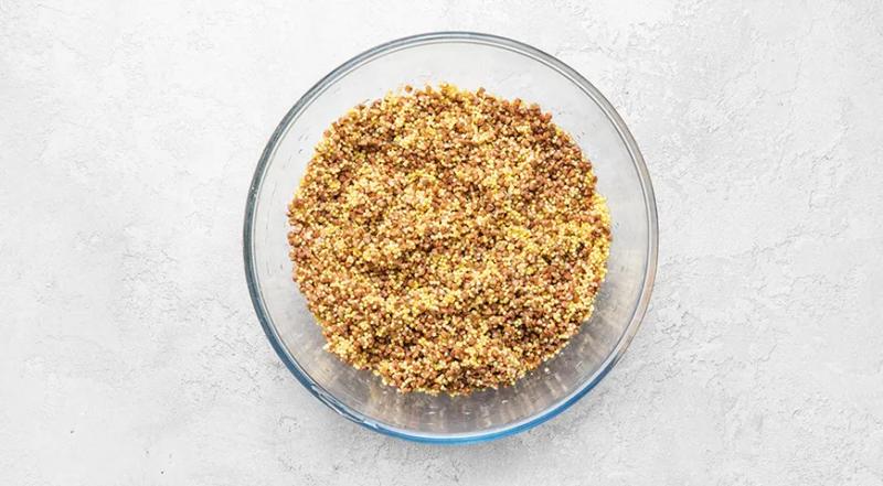 Пшенно-гречневая каша, пошаговый рецепт с фото на 382 ккал