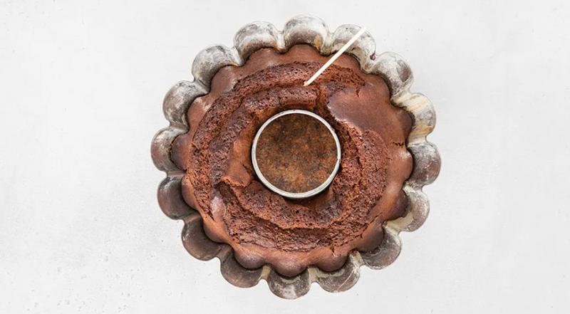 Шоколадный кекс на сметане, пошаговый рецепт с фото на 421 ккал