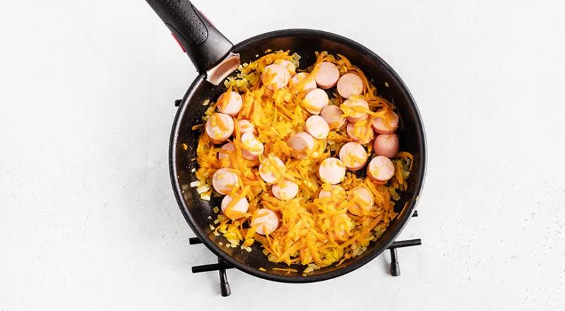 Суп с сосисками и вермишелью, пошаговый рецепт с фото на 151 ккал