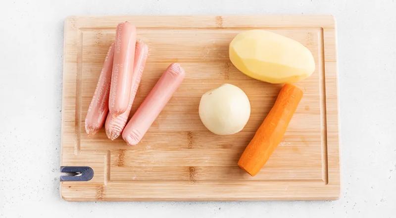 Суп с сосисками и вермишелью, пошаговый рецепт с фото на 151 ккал