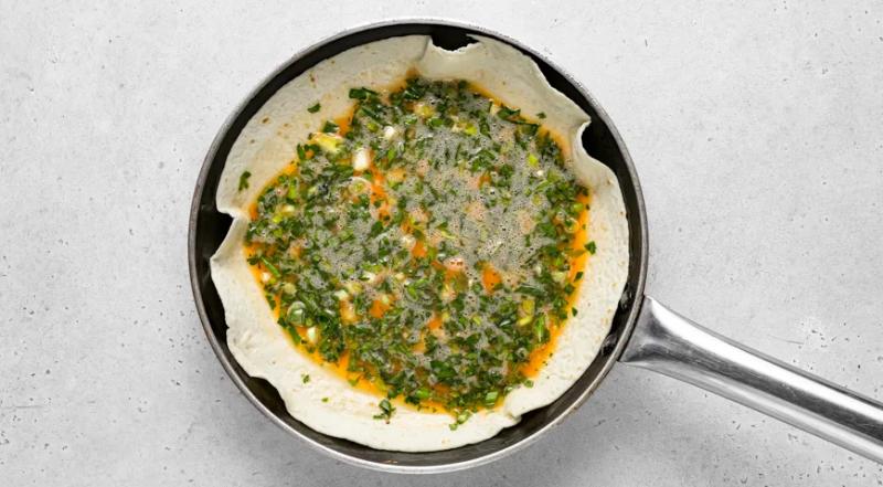 Тортилья с сыром, пошаговый рецепт с фото на 670 ккал