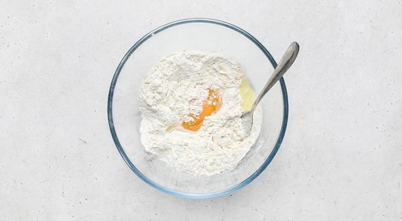 Затирка на молоке, пошаговый рецепт с фото на 515 ккал