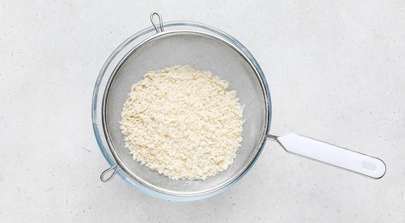 Затирка на молоке, пошаговый рецепт с фото на 515 ккал