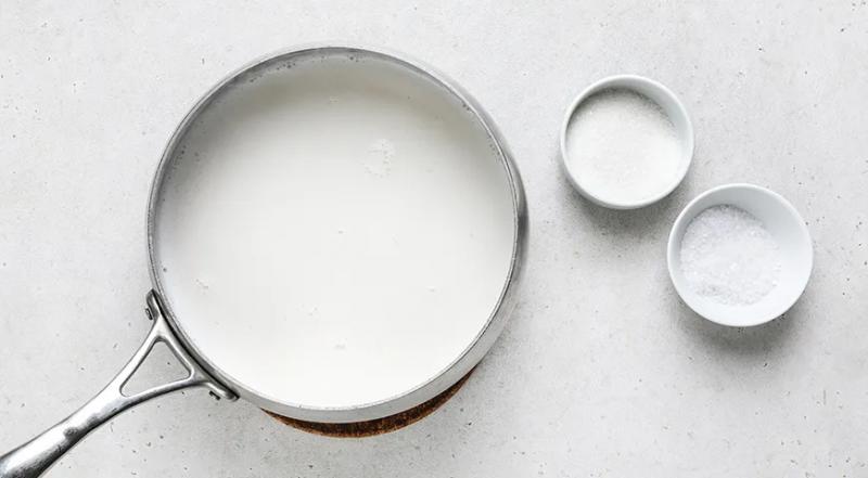 Затирка на молоке, пошаговый рецепт с фото на 515 ккал