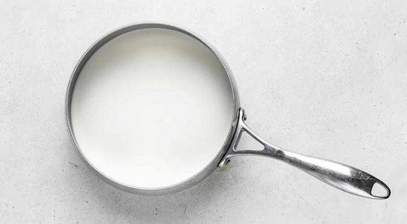 Затирка на молоке, пошаговый рецепт с фото на 515 ккал