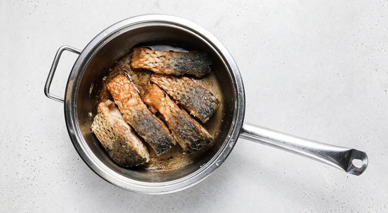 Жареный сазан, пошаговый рецепт с фото на 613 ккал