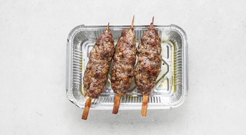 Люля-кебаб из говядины и свинины, пошаговый рецепт с фото на 806 ккал