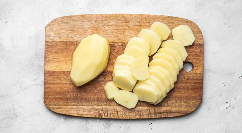 Шашлык с картошкой в духовке, пошаговый рецепт с фото на 448 ккал